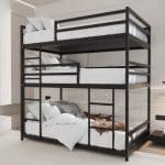 سرير حديد مودرن 3 دور مناسب للأطفال والمراهقين