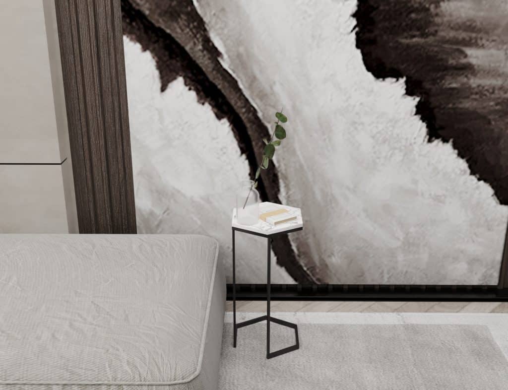 ترابيزة جانبية - ترابيزة قهوة - ترابيزة مودرن - ترابيزة استانلس