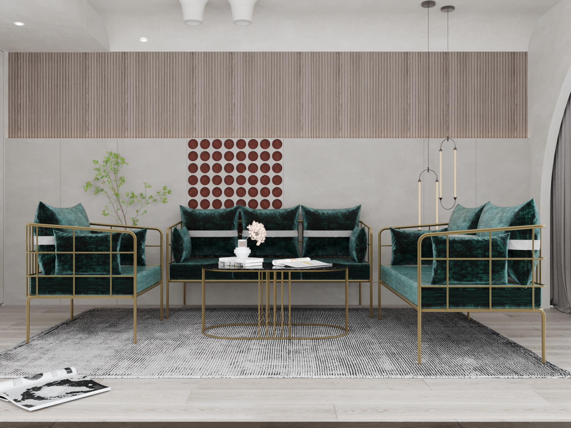 s151 طقم انتريه زمرد (1)