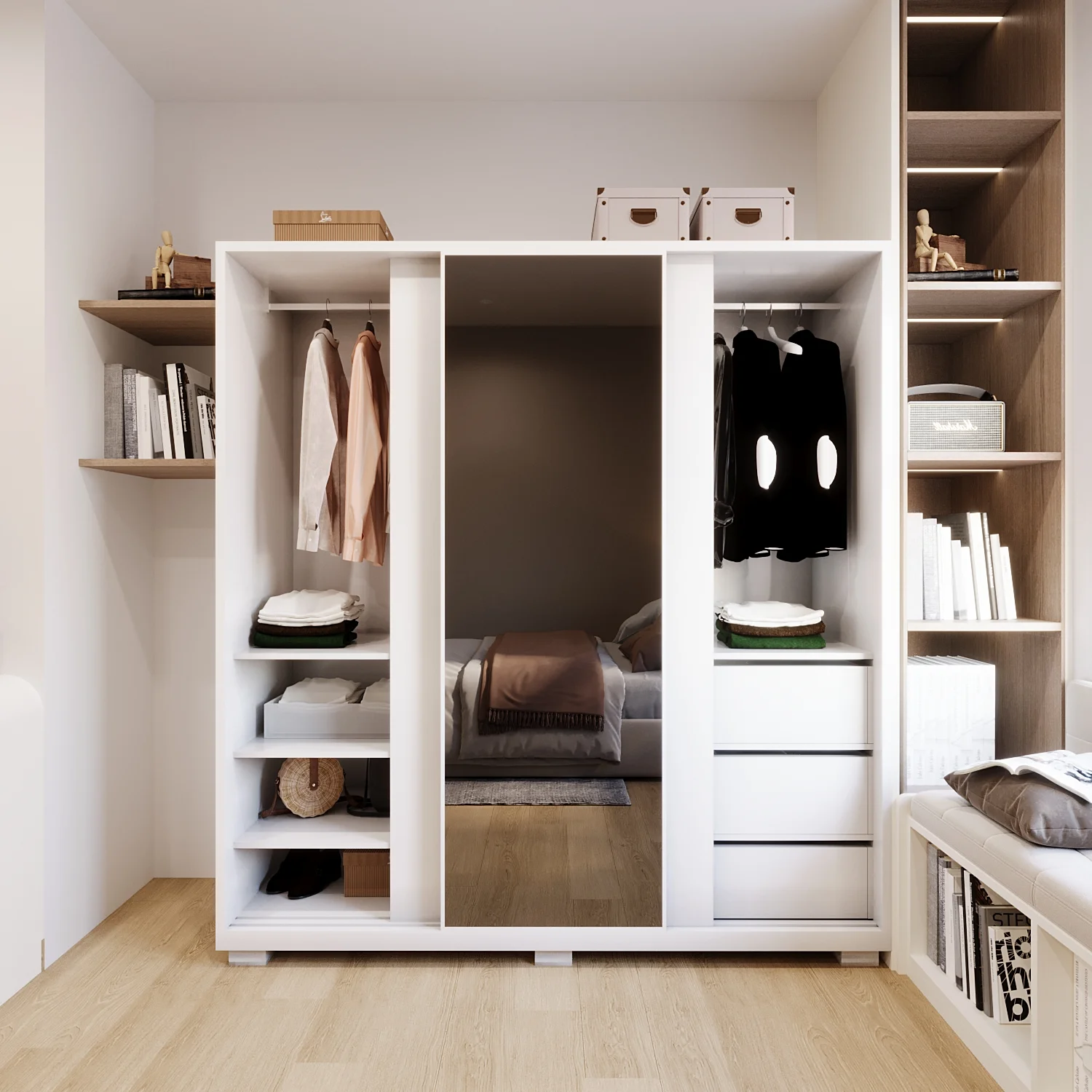 دولاب جرار 3 ضلفة لايف ستور دولاب جرار 3 ضلفة لايف ستور