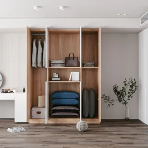 دولاب ملابس خشب سكاي