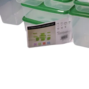 طقم ايكيا 17 قطعه طقم علب ثلاجة