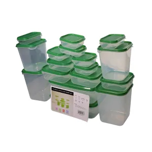 طقم ايكيا 17 قطعه علب تلاجه