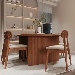 سفرة مودرن خشب