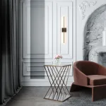 ترابيزة جانبية - ترابيزة معدن - ترابيزة حديد - ترابيزة زجاج - ترابيزة مودرن - ترابيزة جانبية مودرن - ترابيزة استانلس