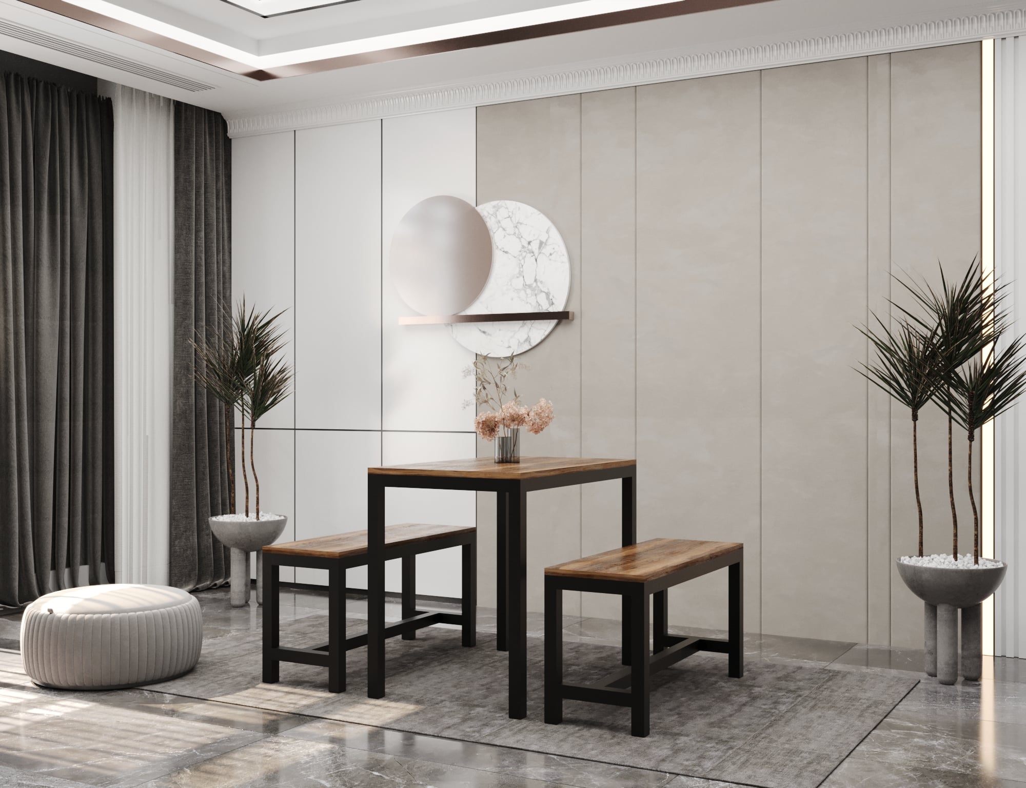 سفرة مودرن صغيرة