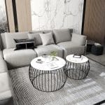 ترابيزة قهوة - ترابيزة مودرن - ترابيزة انتريه مودرن - ترابيزة ركنة مودرن